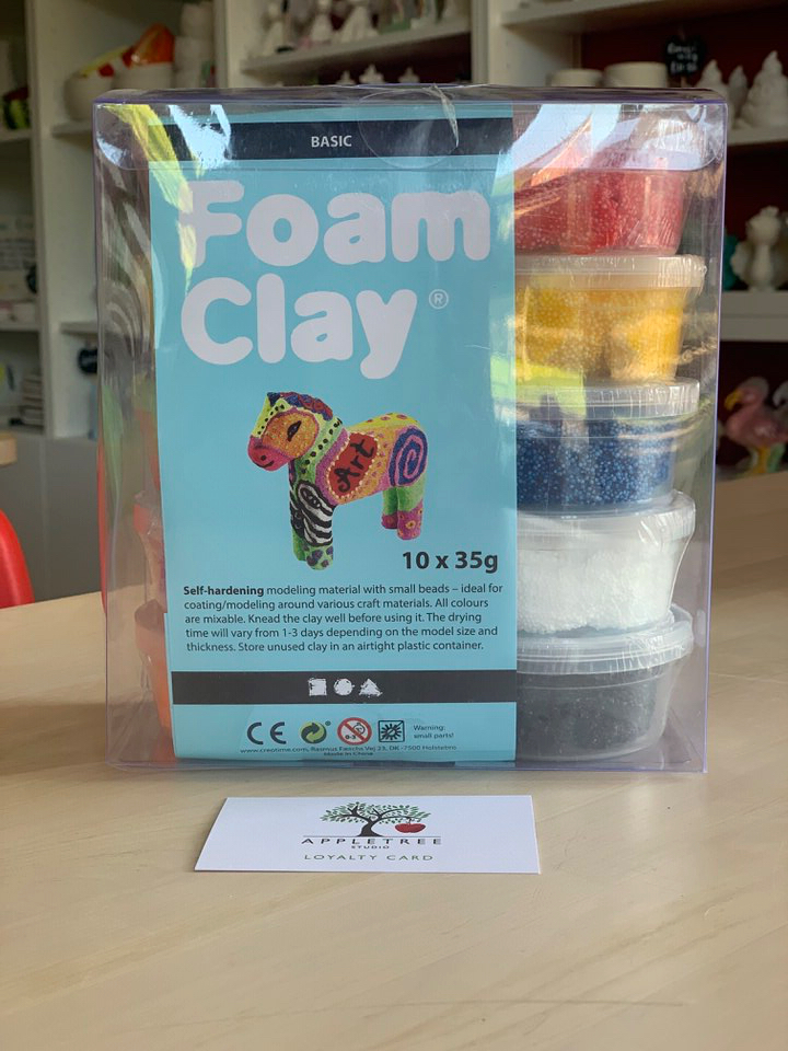 Large foam clay pack